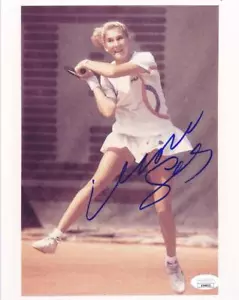 MONICA SELES Signed 8x10 Color Photo Tennis JSA AE46953 - Picture 1 of 1
