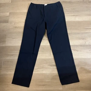 Oliver Spencer Navy Men’s Ellbridge Canvas Drawstring Trousers Pants L NEW - Picture 1 of 13