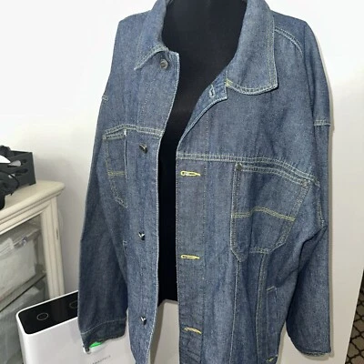 Jaqueta jeans Pelle Pelle Marc Buchanan azul urbano GG - Imagem 1 de 4