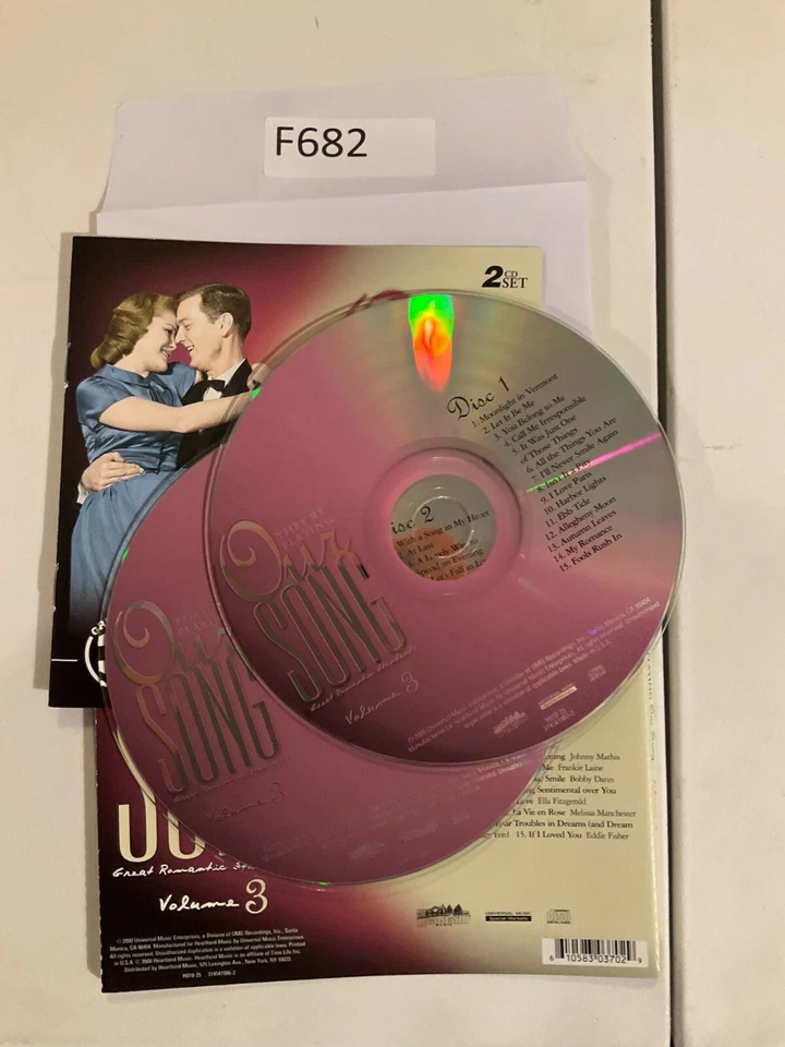 They're Playing Our Song Volume 3 - Audio CD No Case No Tracking #F682 — 第 1/1 张图片