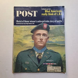 Saturday Evening Post Magazine-October 23,1965-Medal of Honor Winner-Battle Stry - Picture 1 of 15