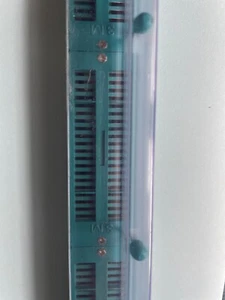3 M 2403345 Nullkraft Test Sockel 40 polig DIL für 2 Stiftreihen original neu - Bild 1 von 2