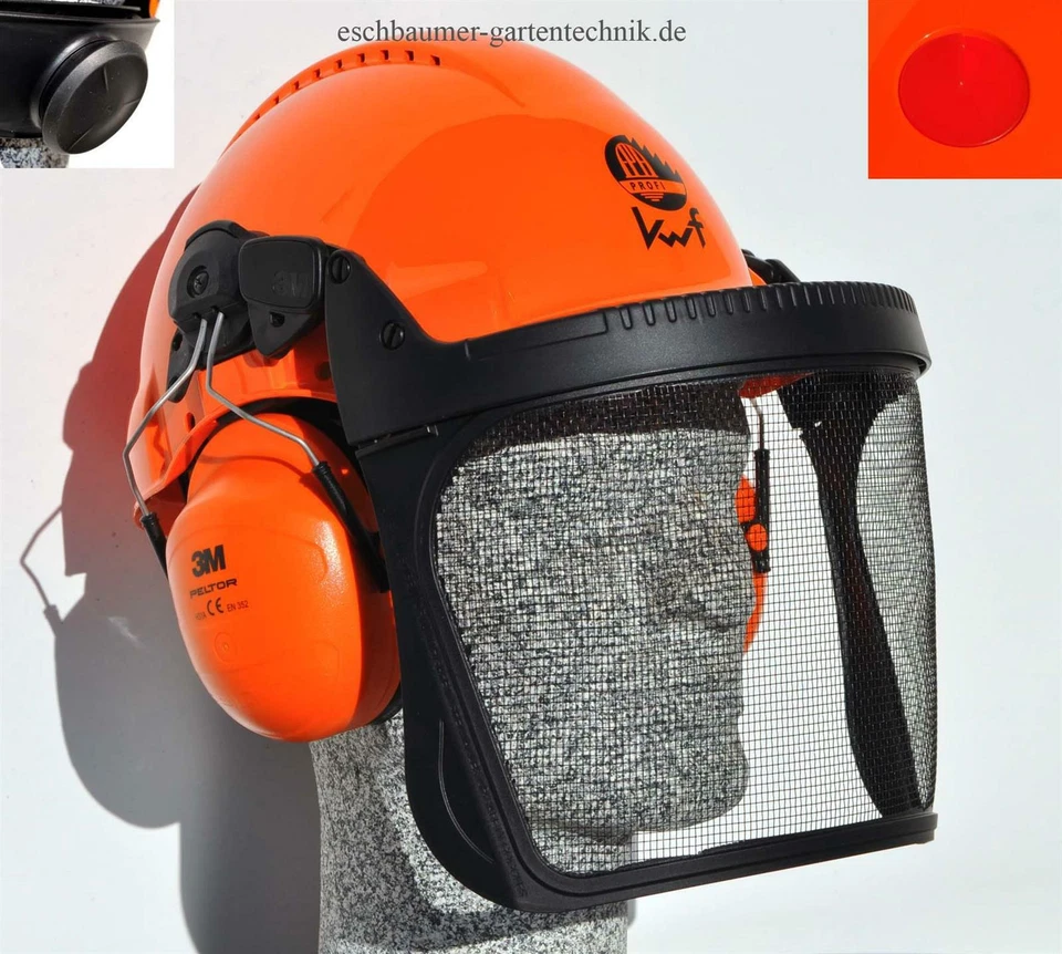 Forsthelm Set Peltor G3000 KWF Metallvisier V5C Lichtdurch.75% - Bild 1 von 1