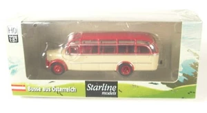 Gräf & Lazo 120 Ogl Glockner Bus (Marfil Claro / Rojo Rubí ) 1:87 Starline - Imagen 1 de 1