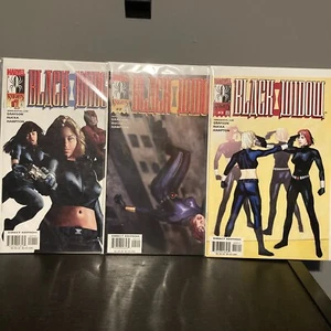 Black Widow Marvel Knights #1 #2 #3 set (2000) Marvel First Print Comic - Picture 1 of 4