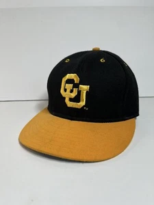 Vintage Classic Sportswear Colorado University Fitted Hat Sz 7 NCAA Made In USA - Picture 1 of 9