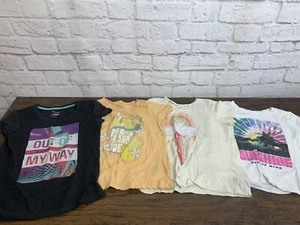 Lot Of 4 girls t-shirts Old Navy brand size 10-12 - Picture 1 of 4