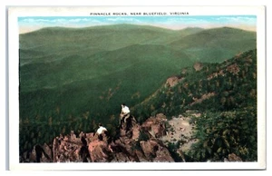 Pinnacle Rocks in der Nähe von Bluefield West Virginia Postkarte - Bild 1 von 2