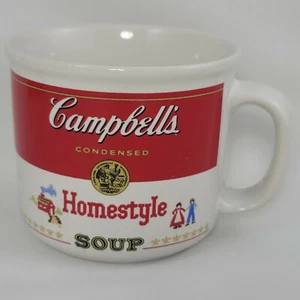 Vintage Campbells Suppentasse 1989 Homestyle Keramik Westwood Red and White Label - Bild 1 von 7