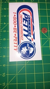 Richard Petty Aufkleber Sticker NASCAR Fahrerlebnis Logo Vinyl 1 Stück weiß - Bild 1 von 1