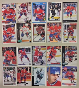 20 Card Lot of Different J.J. DAIGNEAULT NHL Canadiens Must for any Collector! - Picture 1 of 3