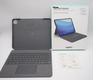 Logitech YU0047 Combo Touch for iPad Pro 12.9 5th and 6th Gen - Picture 1 of 12