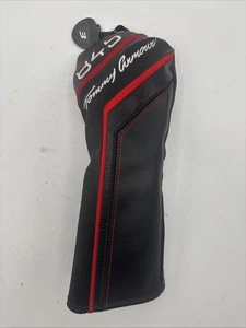 Cubierta de cabeza de madera negra/roja Tommy Armour 845 Golf 3 - Imagen 1 de 2