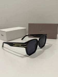 Christian Dior Regular Fit Black Sunglasses With Box and Case - Picture 1 of 6