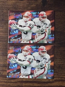 (2) 1995 Browns Derrick Alexander Fleer Ultra 2nd YEAR STANDOUTS #1 Of 15 - Picture 1 of 7