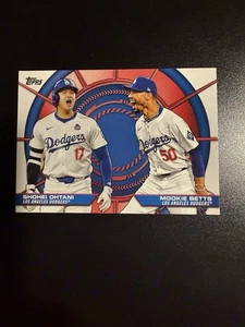 2025 Topps Series 2 - Dynamic Duos #DD-2 Mookie Betts/Shohei Ohtani - Foto 1 di 2