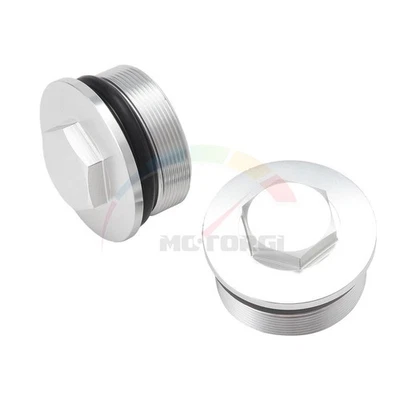 Tapas horquilla delanteras pernos tapones ajustador para Honda VT600C Shadow VLX 600 1988-2007 Foto 1 de 4