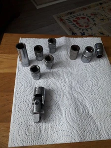 Joblot Of Top Quality 1/2 Drive Sockets Gedore Elora Britool And Halfords - Picture 1 of 10