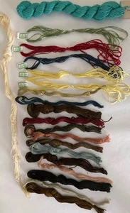 Lote de hilo de bordar - Colores y fibra surtidos - Imagen 1 de 7