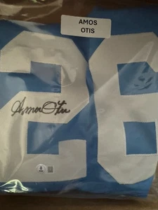 Amos Otis Signed Auto Kansas City Royals Custom Jersey Beckett Witness BAS COA - Picture 1 of 2