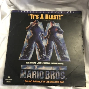 Super Mario Bros. Laserdisc  Letterbox  1993 Leguizamo Hopper - Picture 1 of 3