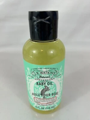 Aceite puro para bebé boticario natural de flor de karité y arroz fresco J.R. Watkins 4 fl. oz Foto 1 de 4