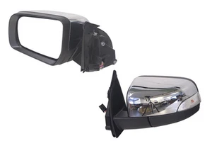 FORD RANGER PX 9/2011-ON LEFT HAND SIDE ELECTRIC DOOR MIRROR CHROME AUTO FOLD - Bild 1 von 2