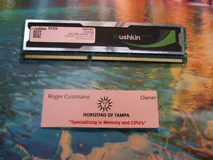 Mushkin Enhanced ECO2 - 4GB DDR3 UDIMM PC3L-12800 9-9-9-24 — 996988E - Picture 1 of 1