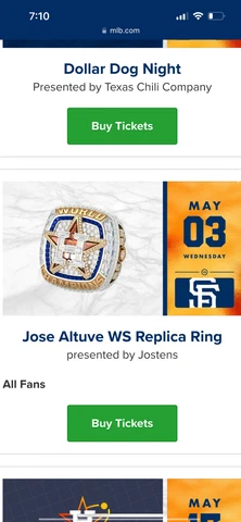 Jose Altuve Houston Astros 2022 World Series Champions Ring SGA 5/3 Cover
