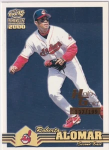 ROBERTO ALOMAR /199 PACIFIC PARAMOUNT HOLO-GOLD FOIL PARALLEL INDIANS #67 2000 - Bild 1 von 1