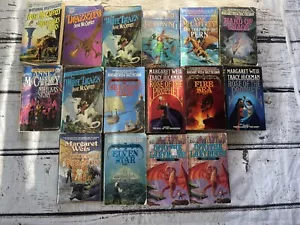 Vintage Anne McCafferey Margaret Weis Lot Fantasy Dragons Books Paperback - Picture 1 of 11