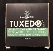 Gold Mountain Beauty Tuxedo All Natural and Organic Teeth Whitener + Detox