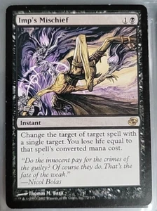 MTG Imp's Mischief Planar Chaos 72/165 Regular Rare - Picture 1 of 2