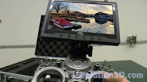 De lujo FrSKY Taranis X9D / X9D+ Ajuste Liberación Rápida FPV LCD Monitor Montaje - Imagen 1 de 8