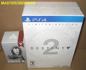 Destiny 2 Limited Edition + Cayde-6 Figurine PlayStation 4 PS4 New Sealed - Picture 1 of 5