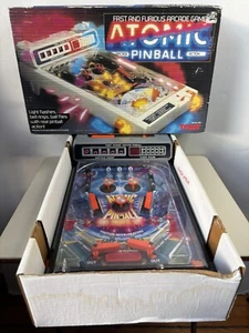 Vintage Atomic Flipper Pinball by Tomy Box Incomplete - Parts/Repair - Picture 1 of 8