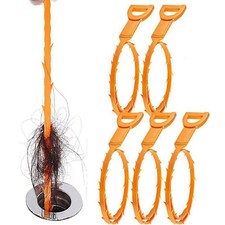 Drain Snake Hair Clog Remover Cleaning tool Plastic Sink Pipeline Hook for  X7Y7