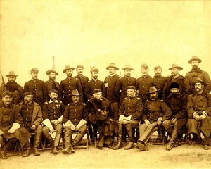 7a Caballería del Ejército de los Estados Unidos Ejército del Viejo Oeste Militar George Custer Impresión Fotográfica 🙂 - Imagen 1 de 1