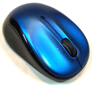 Logitech Wireless Mouse M325 with Designed-for-Web Scrolling - Blue/Black - Afbeelding 1 van 2