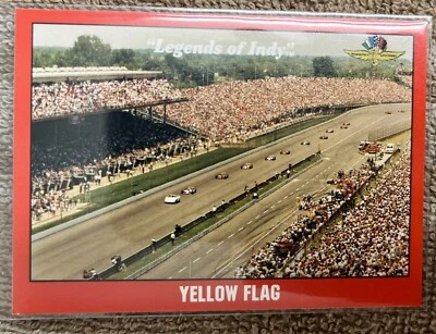 Yellow Flag Legends Of Indy 1992 Card #65 Indianapolis Motor Speedway   - Image 1 of 2