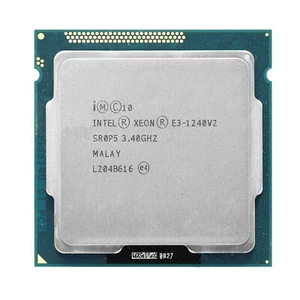 Intel Xeon E3-1240 v2 3.40 GHz SR0P5 8M Cache LGA1155 5 GT/s CPU Processor - Picture 1 of 1