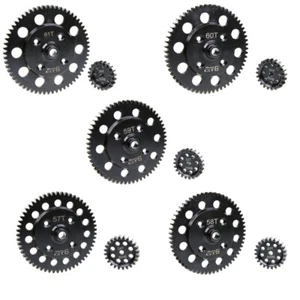 GTB LOSI DBXL Steel Pinion Spur Gears 57T/24T 58T/23T 59T/22T 60T/21T 61T/20T - Picture 1 of 8