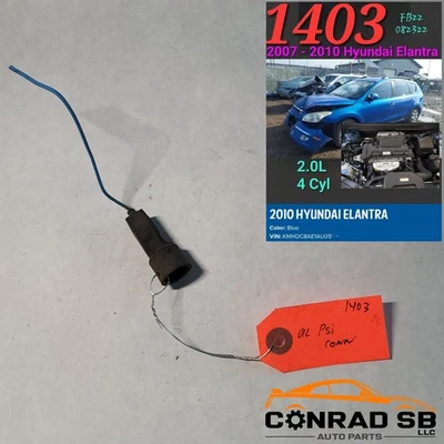⭐⭐CONECTOR INTERRUPTOR SENSOR PRESIÓN ACEITE HYUNDAI ELANTRA 2007-2010 FABRICANTE ORIGINAL⭐⭐ Foto 1 de 2