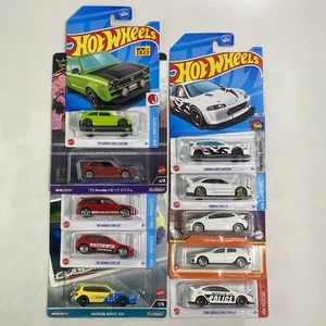 Honda Civic EF EG Type R 1:64 Diecast Lot Hot Wheels Matchbox 73 90 92 08 17 18 - Picture 1 of 21