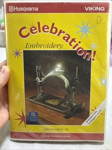 Husqvarna Viking Designer 1 And Pc Celebration!Embroidery 49 - Picture 1 of 10
