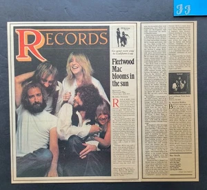 Fleetwood Mac Rumours Album Review 2 Seiten Magazin Ausschnitte 1977 - Bild 1 von 3