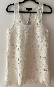 Primark Lace Beach Cover-Up Short Dress Size M NWT - Picture 1 of 5