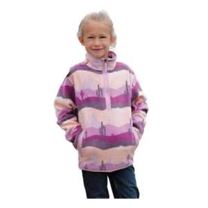 CWK8970001 Cruel Girl Girls' 1/4 Zip Polar Fleece Pullover - Lilac NEW - Picture 1 of 5