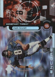 B3607 - 1998 Upper Deck Encore Konstante Bedrohung #CT5 Mark Brunell - NM-MT - Bild 1 von 2