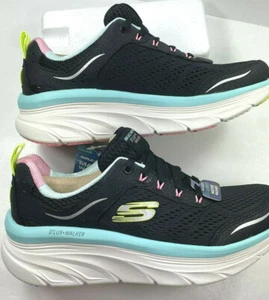 Skechers D'Lux Walker / Movimiento infinito / Mujeres / NEGRO / MULTI / NUEVO EN CAJA / Reg $80 - Imagen 1 de 12